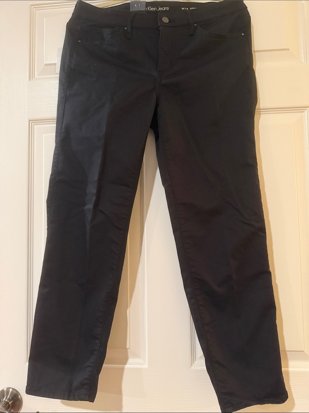 Calvin Klein Black Straight Casual Jeans